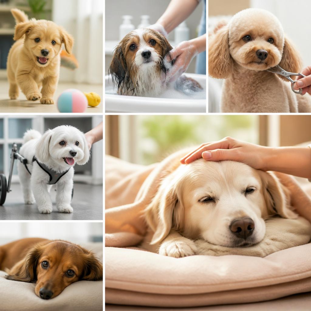 お子様からシニア犬まで対応