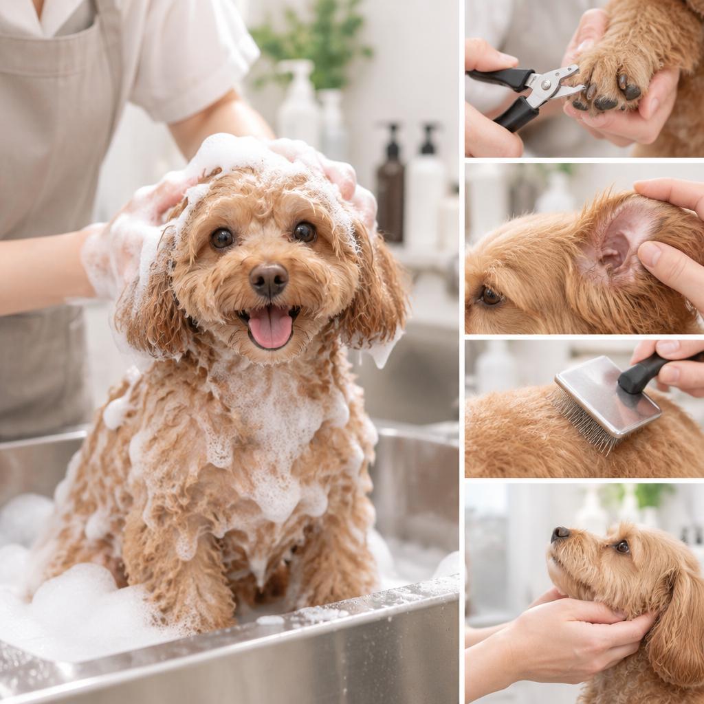 かわいさだけでなく、犬の健康管理につながるお手入れ