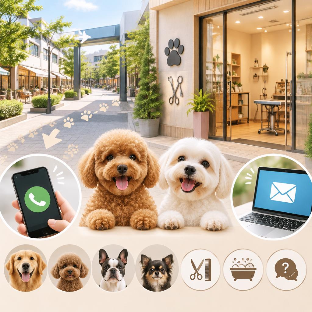 愛犬にぴったりのお手入れを、まずは気軽に相談しませんか？