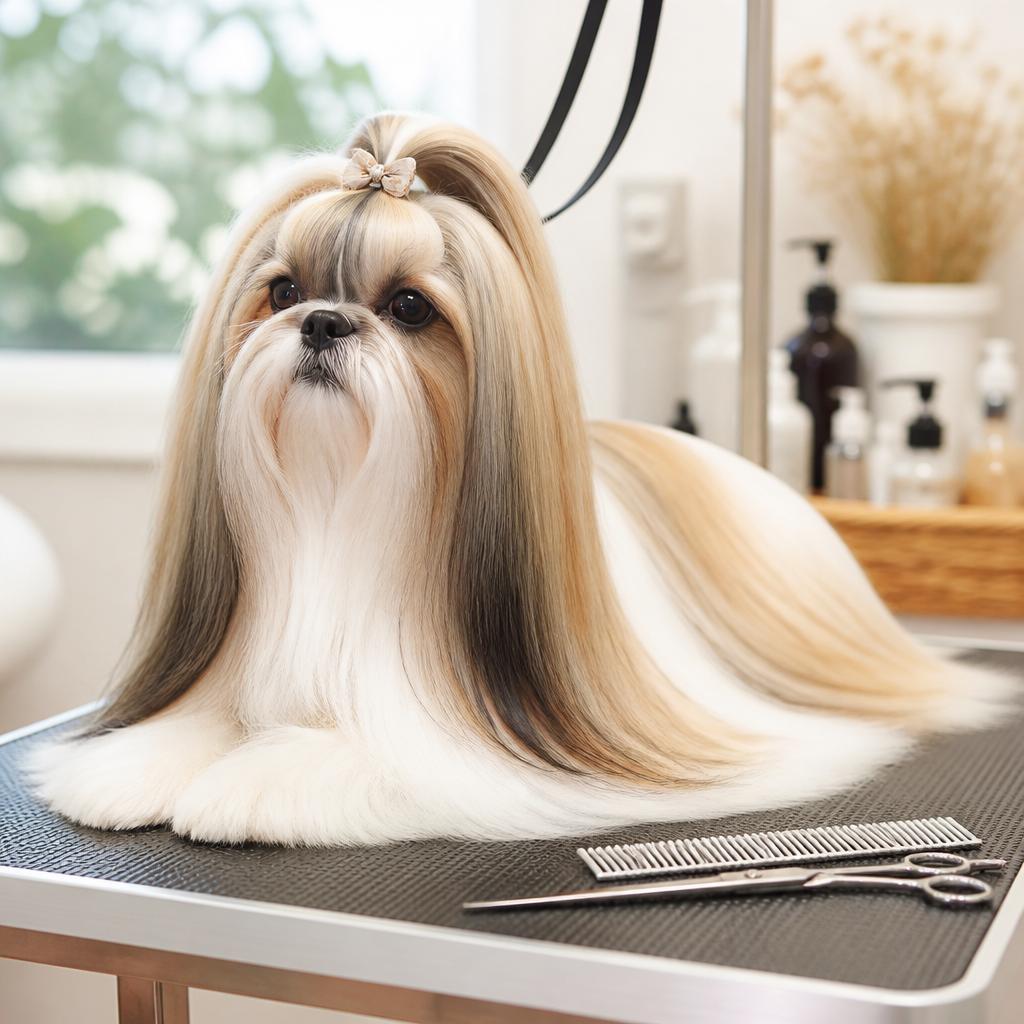 長毛犬種に特化したケア