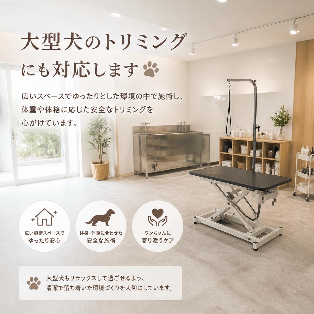 大型犬のケア