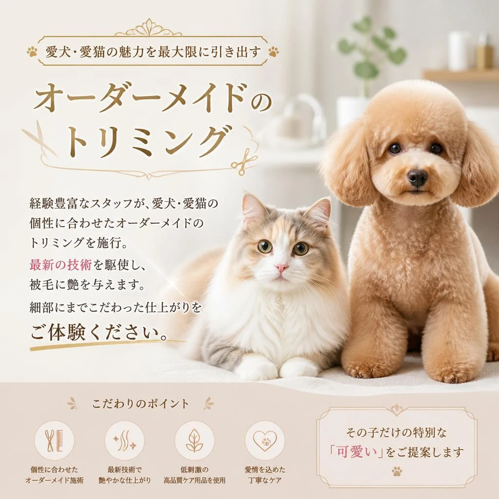 高品質なトリミング技術