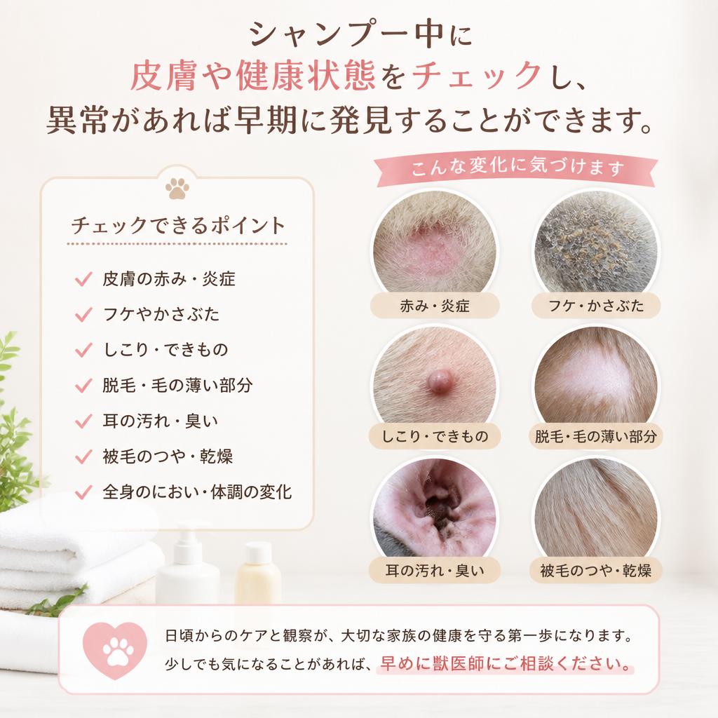 健康チェックも同時に実施