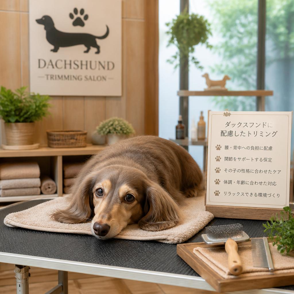 ダックスフンドの特性を理解したケア