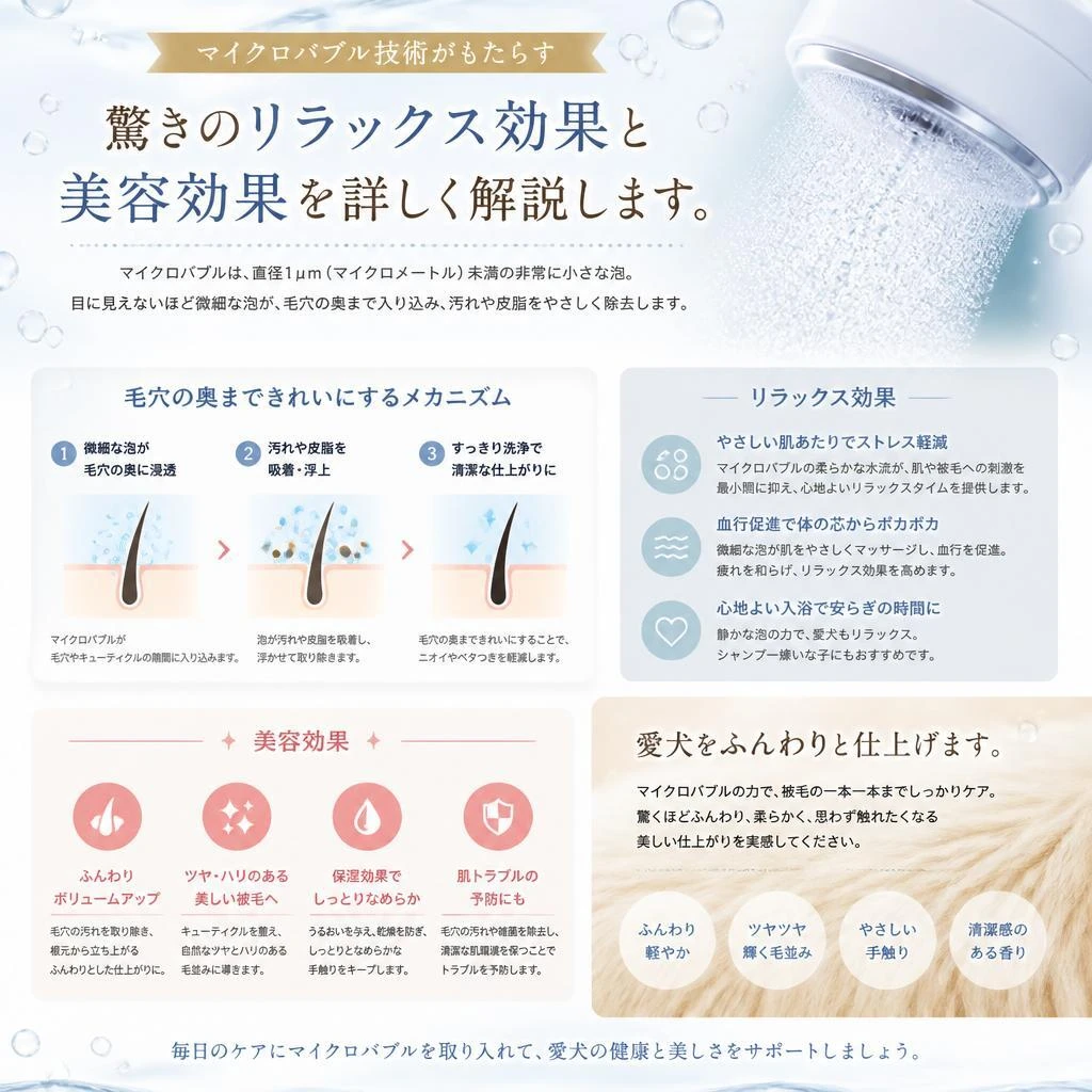 2. マイクロバブルの効果