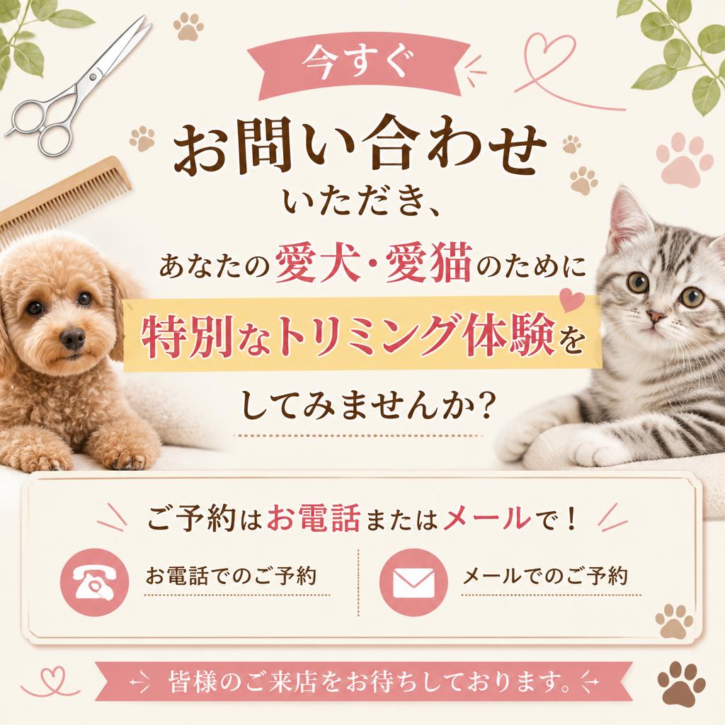 今すぐお問い合わせを！