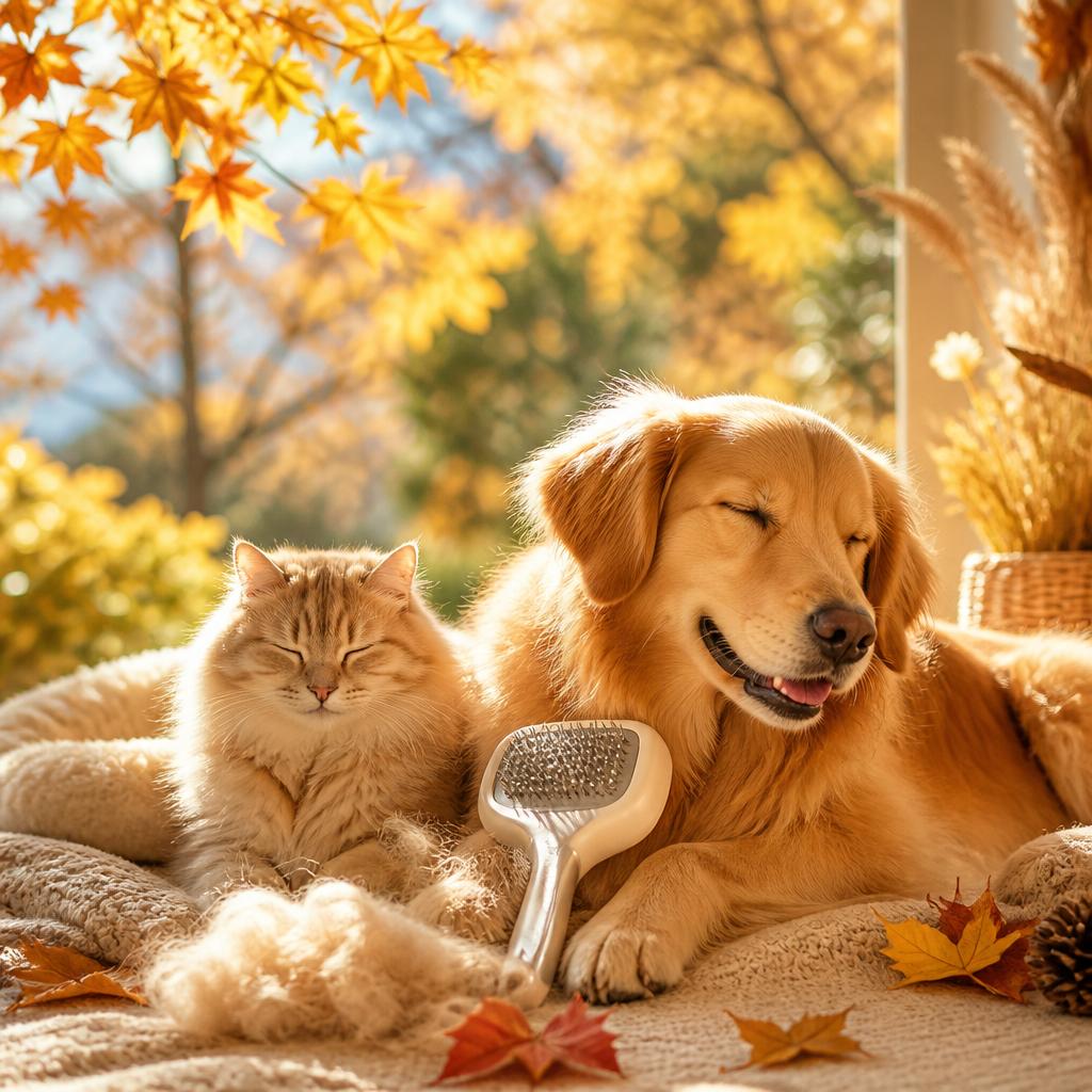 秋の心地よい季節、愛犬・愛猫の換毛期をスッキリサポート！
